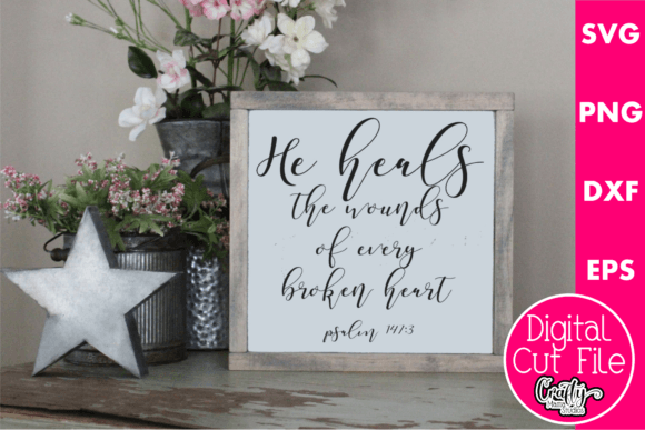 He Heals the Wounds: Graphics for Crafts and Content