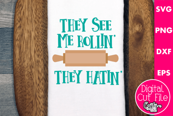 They See Me Rollin They Hatin Embroidery Review